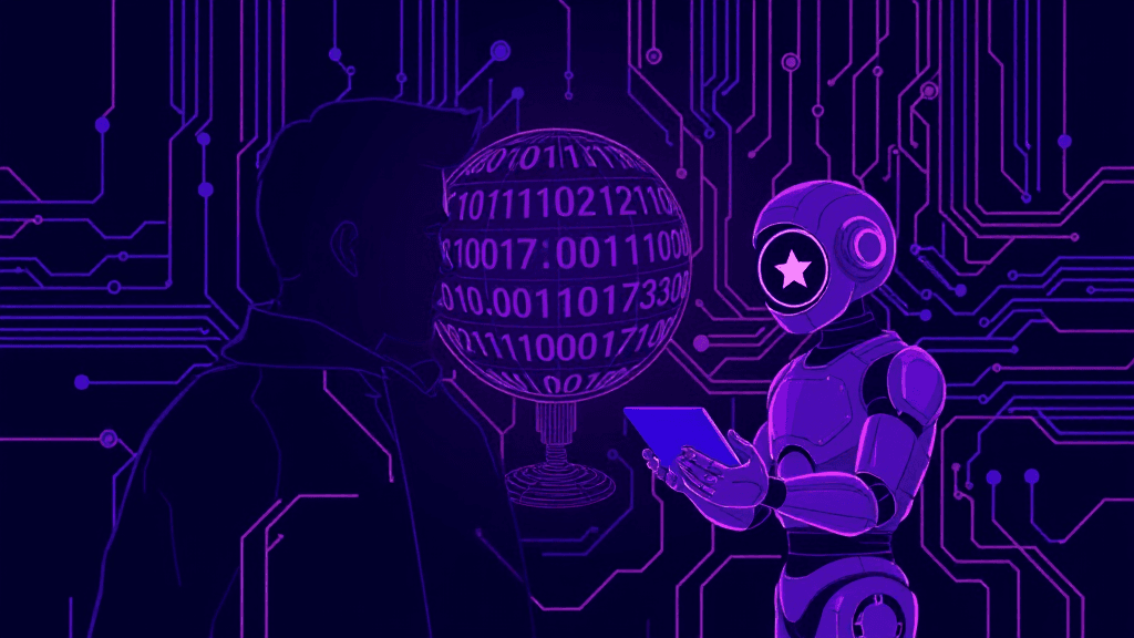 Ilustración editorial: Agente de IA vs chatbot: cuál necesita tu negocio