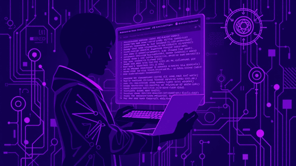 Ilustración editorial: Errores comunes al automatizar con IA en tu pyme