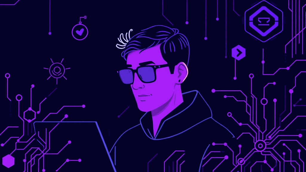 Ilustración editorial: Fractional CTO, contratar o cofundar: qué te conviene