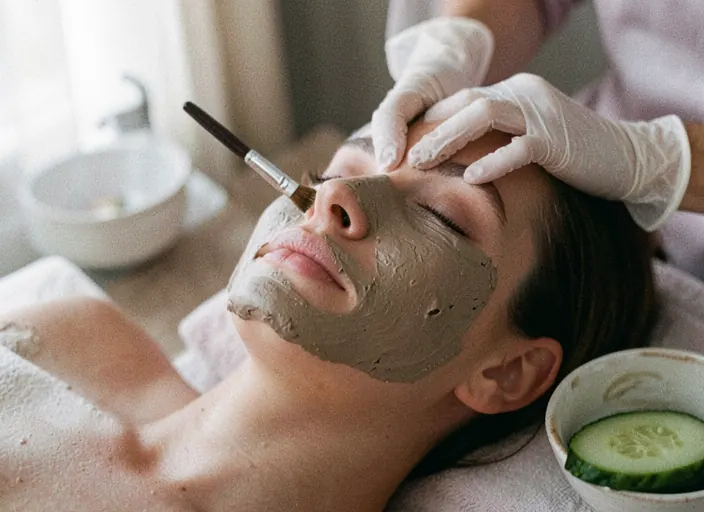 Máscara facial de arcilla